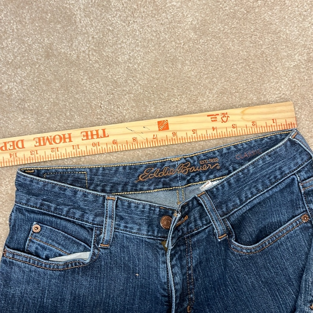 Eddie Bauer jeans 2 pair 4 petite - Picture 4 of 7